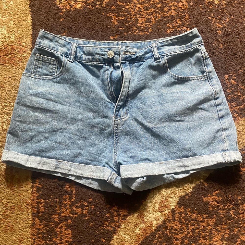 High waisted shorts